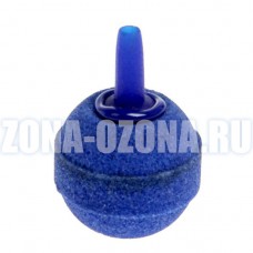Распылитель воздуха для аквариума, озонатора, шар синий, 26*23*4 мм